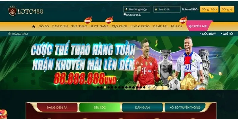 Đôi nét về nền tảng cá cược lừng dành Loto188